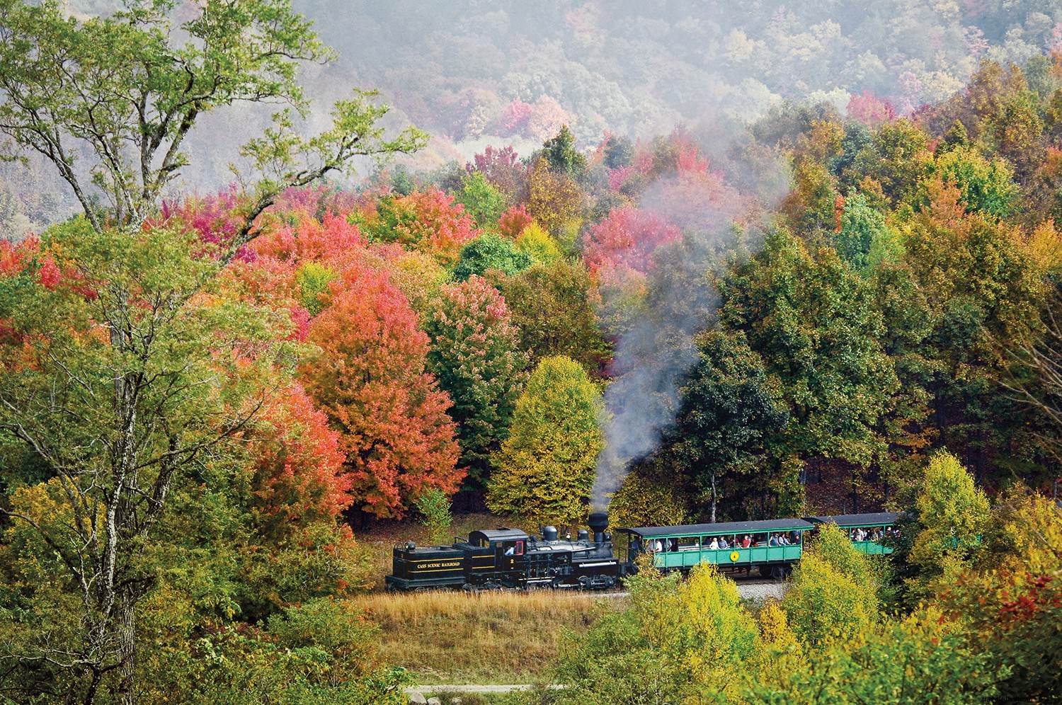 Casi el cielo (también conocido como Virginia Occidental) es el lugar para estar este otoño 